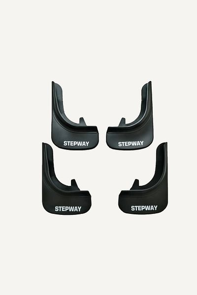 FA OTOMOTİV Dacia Stepway Compatible Mudflap Set of 4 (Fender - Dust Cover)