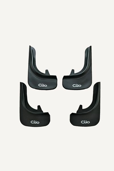 FA OTOMOTİV Renault Clio Compatible Mudflap Set of 4 (Fender - Dust Cover)