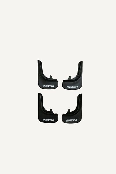 FA OTOMOTİV Mazda Mudflap Set of 4 (Fender - Dust Cover) Compatible