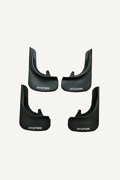 FA OTOMOTİV Compatible with Hyundai Mudflap Set of 4 (Fender - Dust Cover)