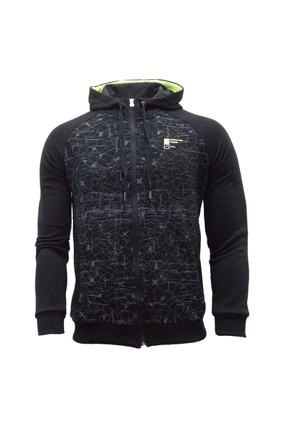 Joma Erkek Günlük Sweatshirt Kapşonlu Full Zip Bubble 4222306