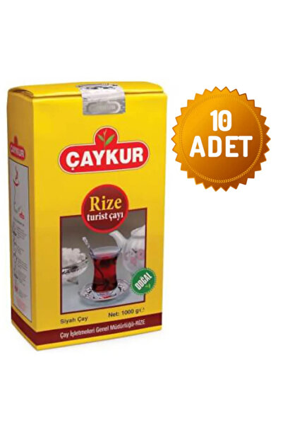 Çaykur Rize Turist Dökme Çay 1 Kg X 10 Adet - 1 Koli