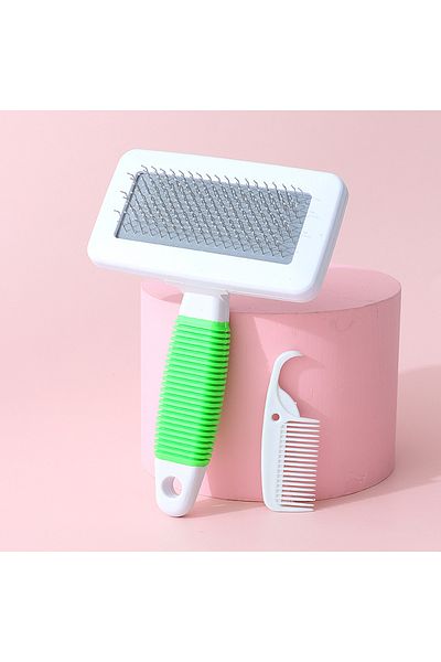 Demirhan Group Combed Silicone Handle Pet Brush (Small Model)