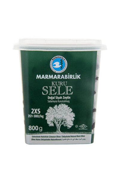 MarmaraBirlik Kuru Sele Zeytin 351- 380 Ad/kg 800 g ( MARMARBİRLİK 200 GRAM S...