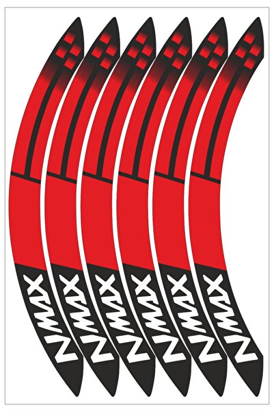 PROMOT YAMAHA NMAX SCOOTER JANT ŞERİDİ YAMAHA N MAX JANT STİCKER YAMAHA N-MAX...