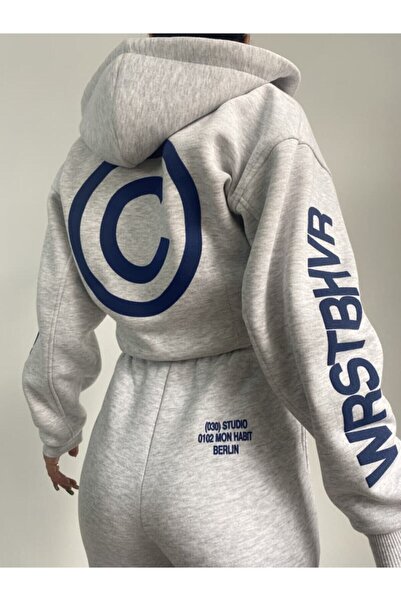 SELF CONTROL Γυναικείο Σετ φόρμας με φερμουάρ Wrst Indigo Premium