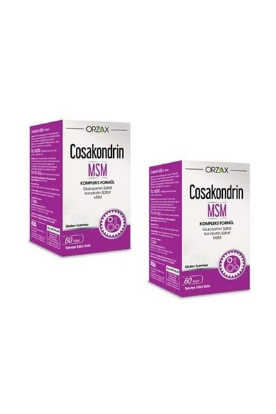 Cosakondrin Msm 60 Tablet Food Supplement 2-Pack