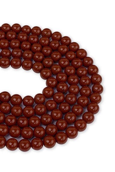 Dünya Doğal Taş Piatra de jasp roșu de 8 mm A