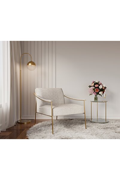 Cahide Home Berjer C'Brass 80