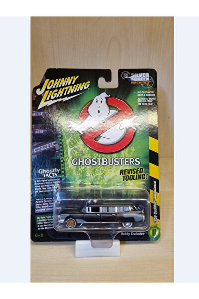 Greenlight Johnny Lıghtnıng Ghostbusters 1959 Cadillac Ambulance Siyah