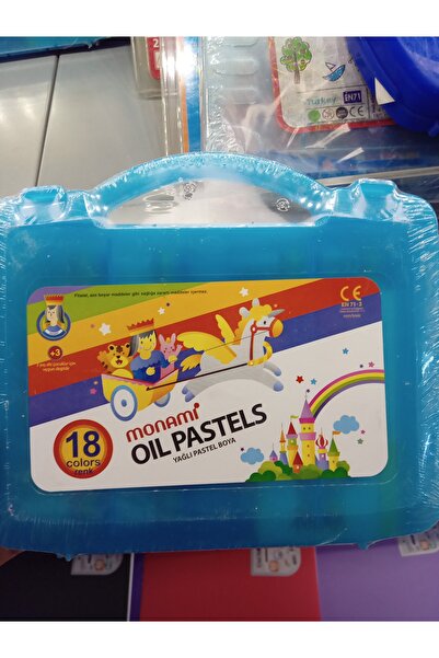 Monami Monamı 18 Adet Pastel Boya Seti - Çantalı