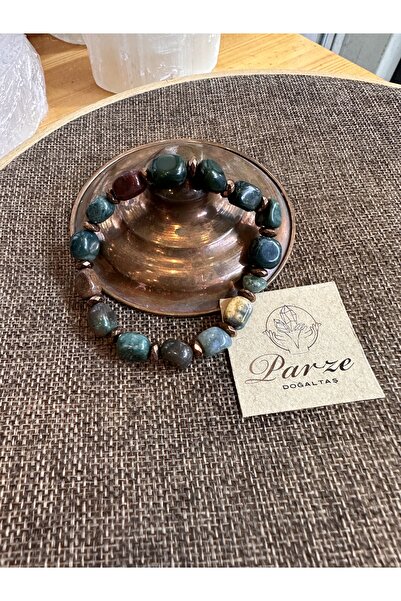 parze doğaltaş Indian Agate Bracelet