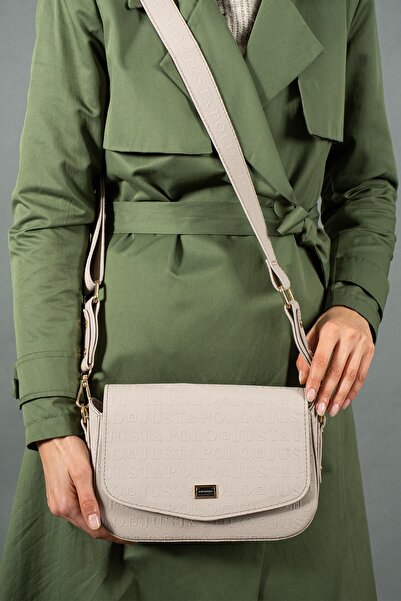 Just Polo New Season Gd-4074 Model Women's Stone Color Bag