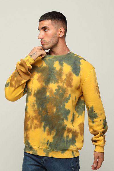 Owut Collection Men's Multicolored Crew Neck Sweatshirt