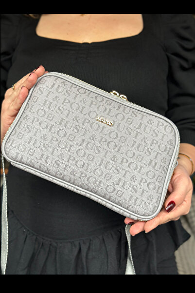 Just Polo Long Strap 5 Compartment Special Series Women's Crossbody Messenger...