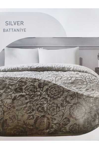 Özdilek ÖZDİLEK SİLVER EMBOS YEŞİL ÇİFT KİŞİLİK BATTANİYE