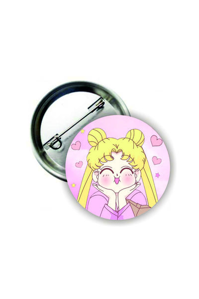 fırsatlar diyarı Sailor Moon Usagi Anime Buton Rozet