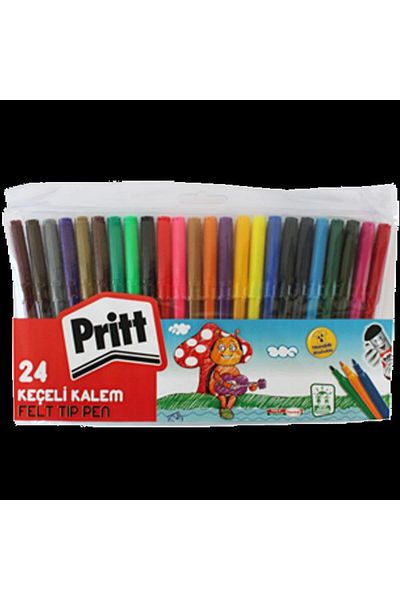 Pritt Pritt Felted Crayons - 24 Colors 1774252