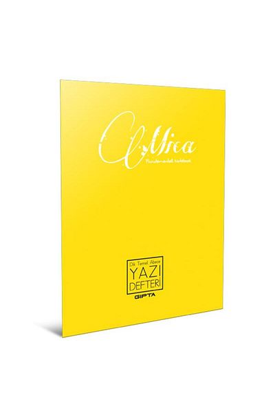 Gıpta A5 6552 12 Pack - Beautiful Writing Notebook, Mica Plastic Cover, 40 Yp / Gıpta