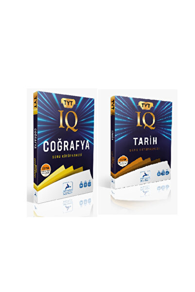 paraf yayınları PRF YAYINLARI TYT IQ Tarih+ Coğrafya Soru Kütüphanesi