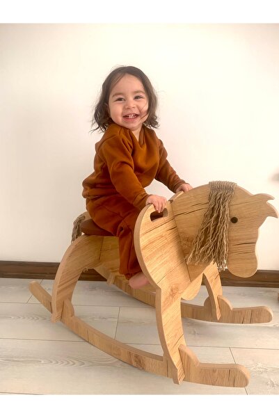 BEBEĞİME ÇORAP Детски анцуг с долнище и горнище с кръгло деколте от дебел плат, двоен комплект - растер от три нишки