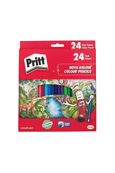 Pritt Karton Kutu Kuru Boya 24 Uzun