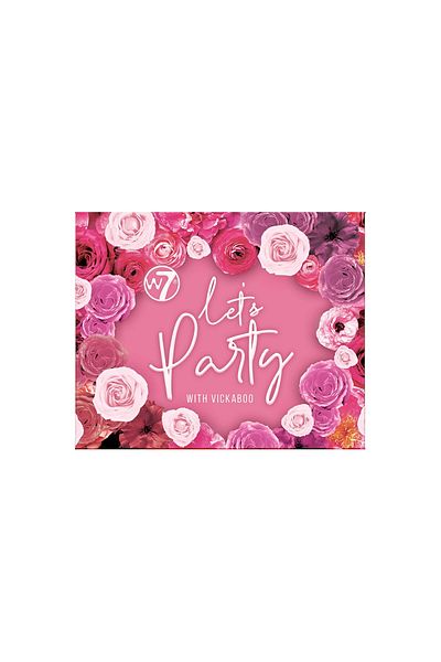 w7 12 Pieces Let's Party Eyeshadow Palette