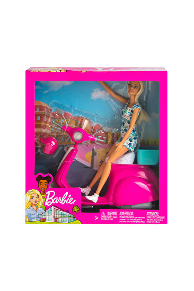 Barbie Mattel Barbie Bebek Ve Motorsikleti