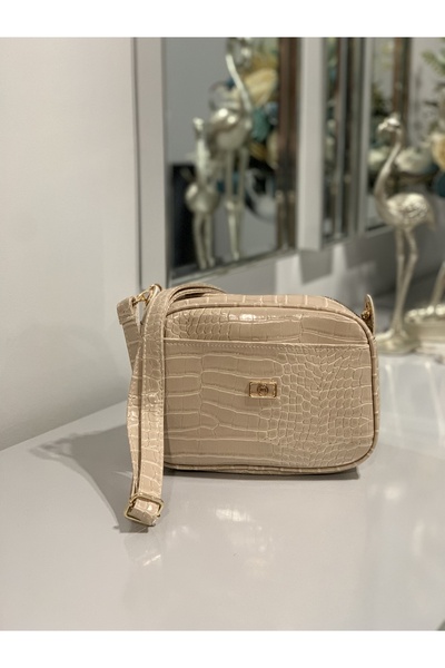 Molie Geantă de umăr pentru femei, cu model de crocodil, colorată, reglabilă,...