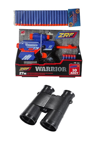 Brother Toys Sünger Mermi Atan Lazerli Kaliteli Oyuncak Tabanca Ve 20 Adet Sü...