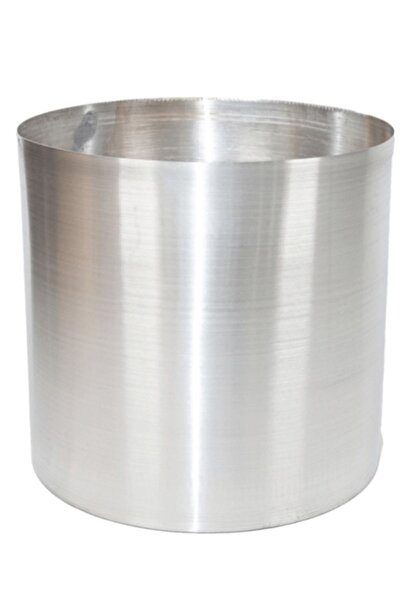 RUZGARCİCEK Rüzgar Çiçekçilik Galvaniz Saksı 25x25 Paslanmaz