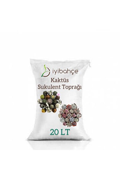 İYİBAHÇE KAKTÜS-SUKULENT TOPRAĞI 20 LT