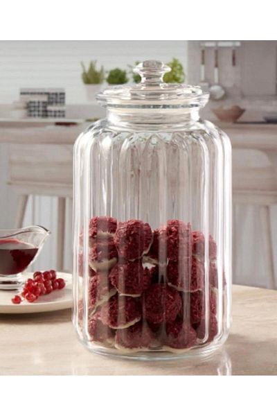 Paşabahçe Viva Vacuum Glass Jar with Lid 2500cc 96393