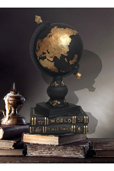 MIARIK DESIGN & DEKORASYON Dekoratif Dünya Küresi Atlas