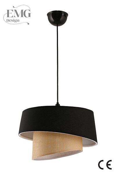 Emg DesiGn Magnolia Modern Fabric Headboard 2-Tier Bedroom Children's Room Living Room Kitchen Hallway Chandelier