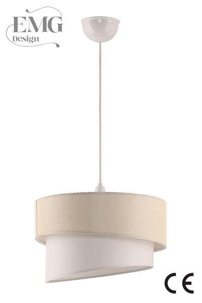 Emg DesiGn Magnolia Modern Fabric Headboard 2-Tier Bedroom Children's Room Living Room Kitchen Hallway Chandelier
