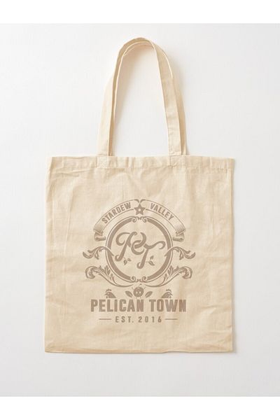 w house Gusseted Cloth Shoulder Bag 05833 - Stardew Valley Pelican Town