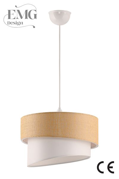 Emg DesiGn Magnolia Modern Fabric Headboard 2-Tier Bedroom Children's Room Living Room Kitchen Hallway Chandelier