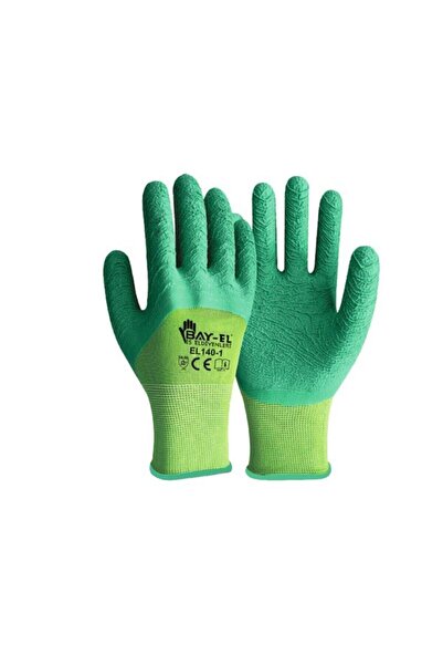 Baytec Yeşil Pütürlü Eldiven 3/4 No: 10