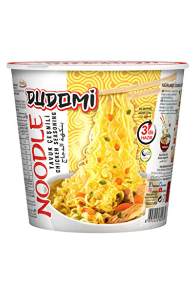 DUDOMİ Dudomi Tavuk Çeşnili Noodle 60 Gr Bardak ( 5 ADET )