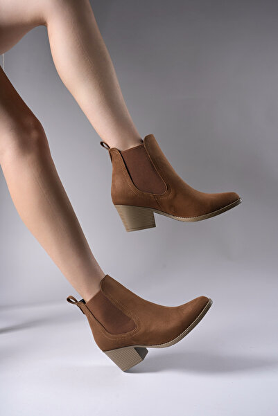 Riccon Γυναικείο Μποτάκι Glellea00125006 Καστόρι καστόρι