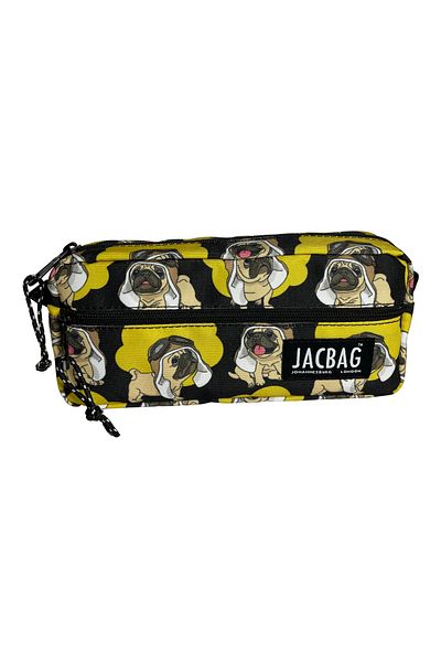 Jacbag Μολυβοθήκη με διπλό φερμουάρ