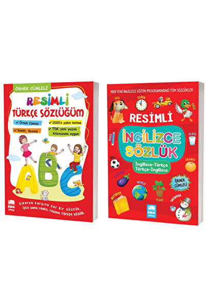 Genel Markalar Resimli Türkçe İngilizce Sözlük Seti