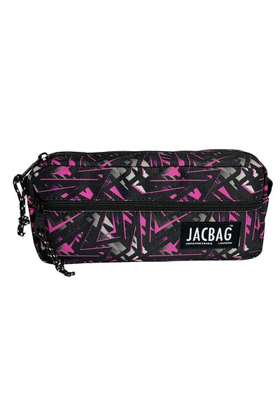 Jacbag Μολυβοθήκη με διπλό φερμουάρ