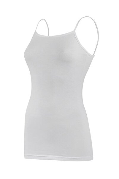 YILDIZ 6 штук зірочкових лікраних майок на бретельках, білих 2230