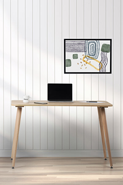 FLORADESİGN Flora Max 120*65 (MEŞE) / Çalışma Masası / Bilgisayar Masası / De...