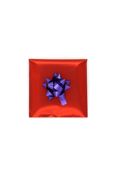 reprodesign 11X12 Red Luxury Banded Matte Metalized Gift Package (50 Pcs)