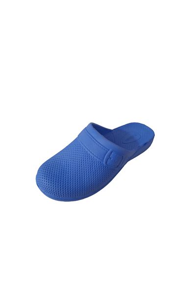 GEZER Ge0681-10 Unisex Blue Closed Bathroom Slippers