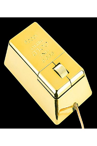 RICHIE Altın mouse külçe şeklinde bilgisayar mousu ilginç ürünler