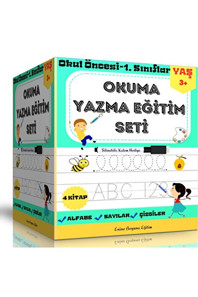 Enine Boyuna Eğitim Okuma Yazma Eğitim Seti (YAZ-SİL)